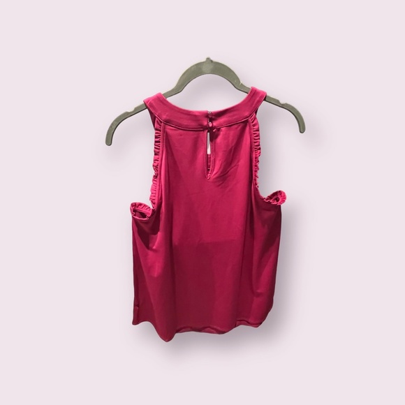 Fortune + Ivy Dance Halter Knit Tank. Size Medium. NEW NWT. Magenta Pink - Picture 3 of 4
